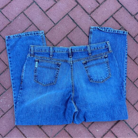 Cinch White Label 40x30 relaxed fit medium stone jeans - Picture 1 of 5